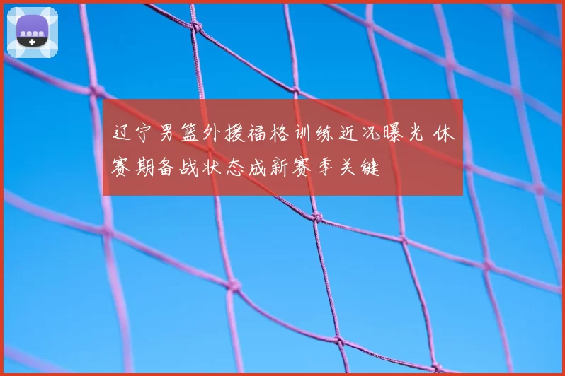 辽宁男篮外援福格训练近况曝光 休赛期备战状态成新赛季关键